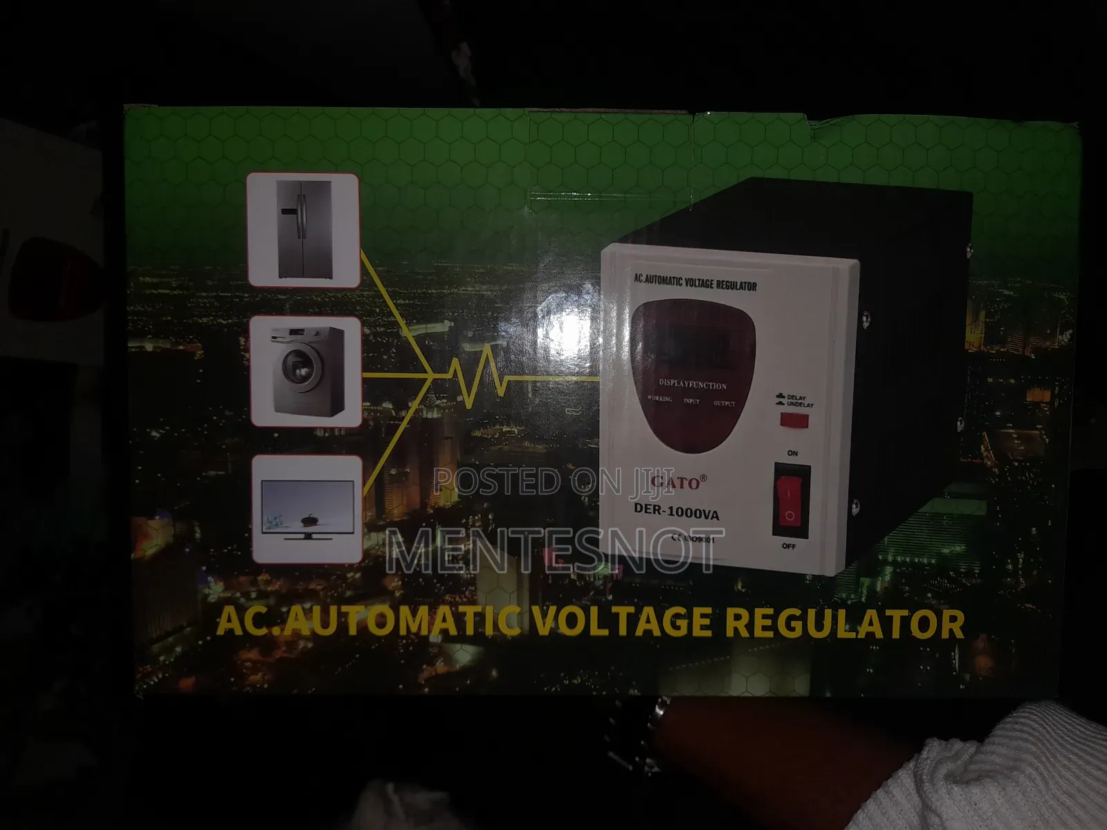 Ac Automatic Voltage Regulator Gato (ስታቢላይዘር)
