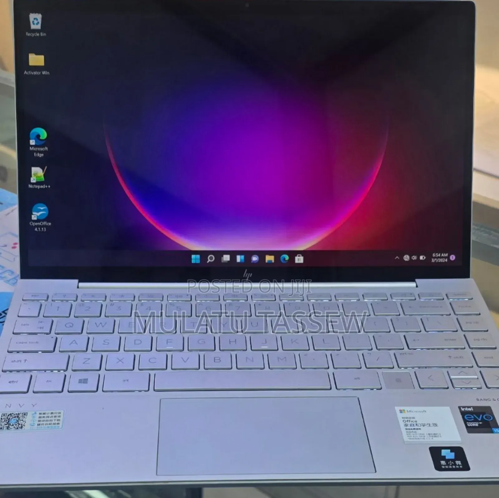 New Laptop HP Envy X360 16GB Intel Core i5 SSD 512GB