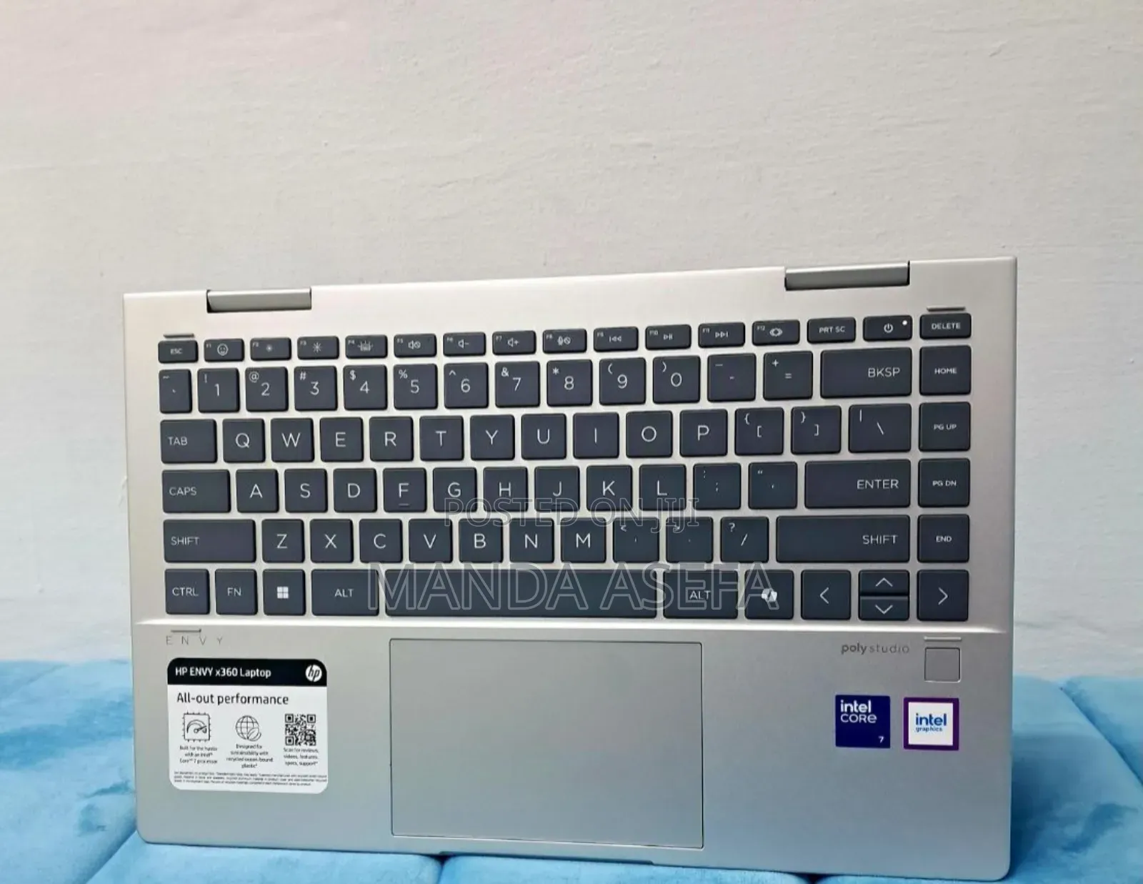 New Laptop HP Envy X360 16GB SSD 512GB