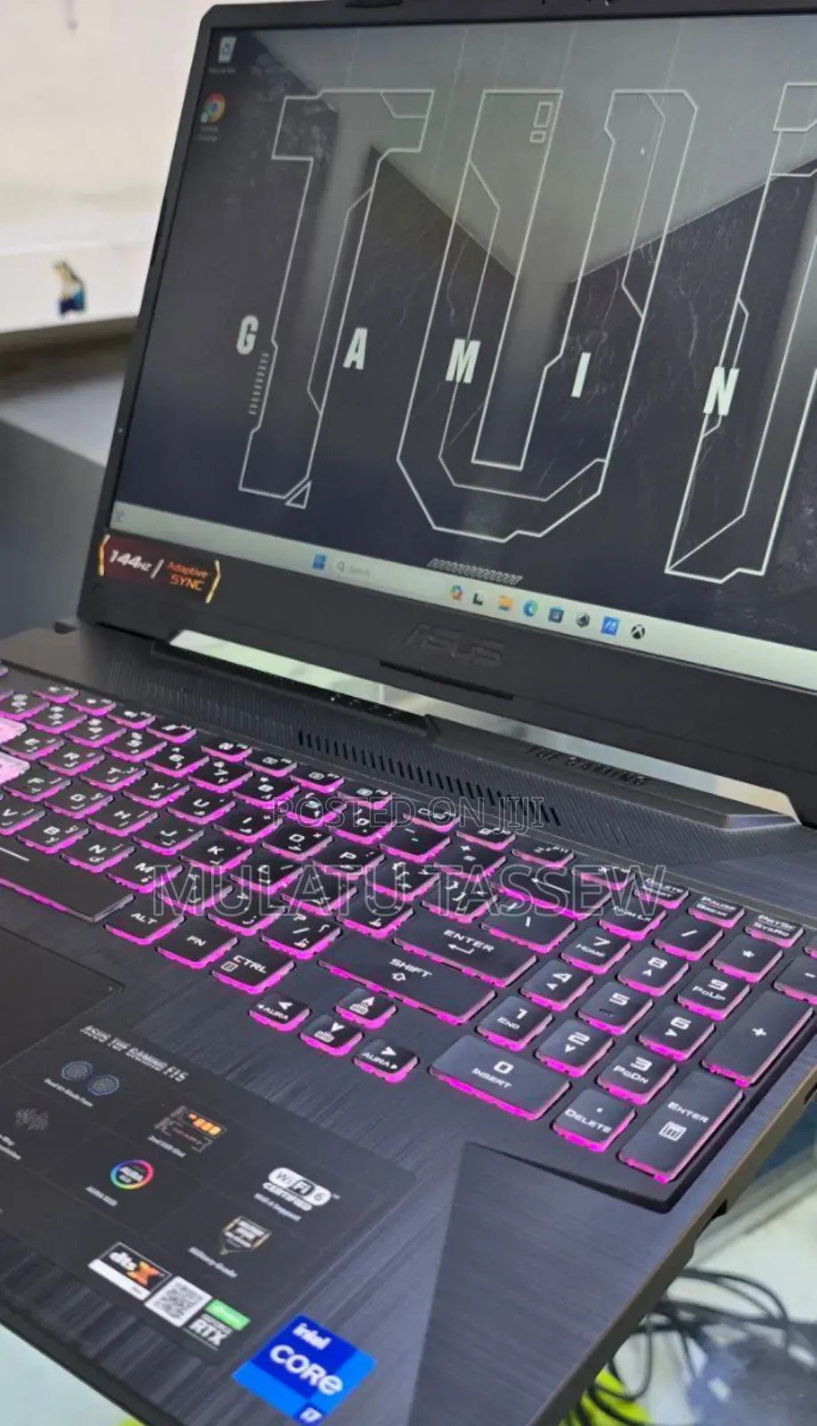 New Laptop Asus TUF Gaming FX504 16GB Intel Core i7 SSD 512GB