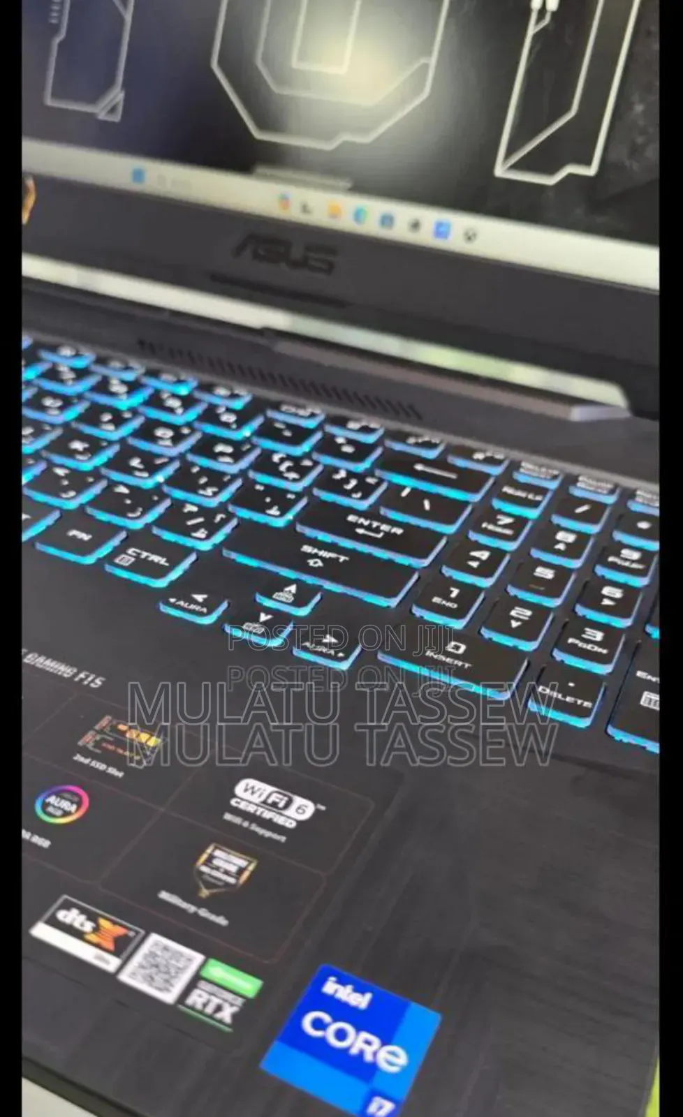 New Laptop Asus TUF Gaming FX504 16GB Intel Core i7 SSD 512GB