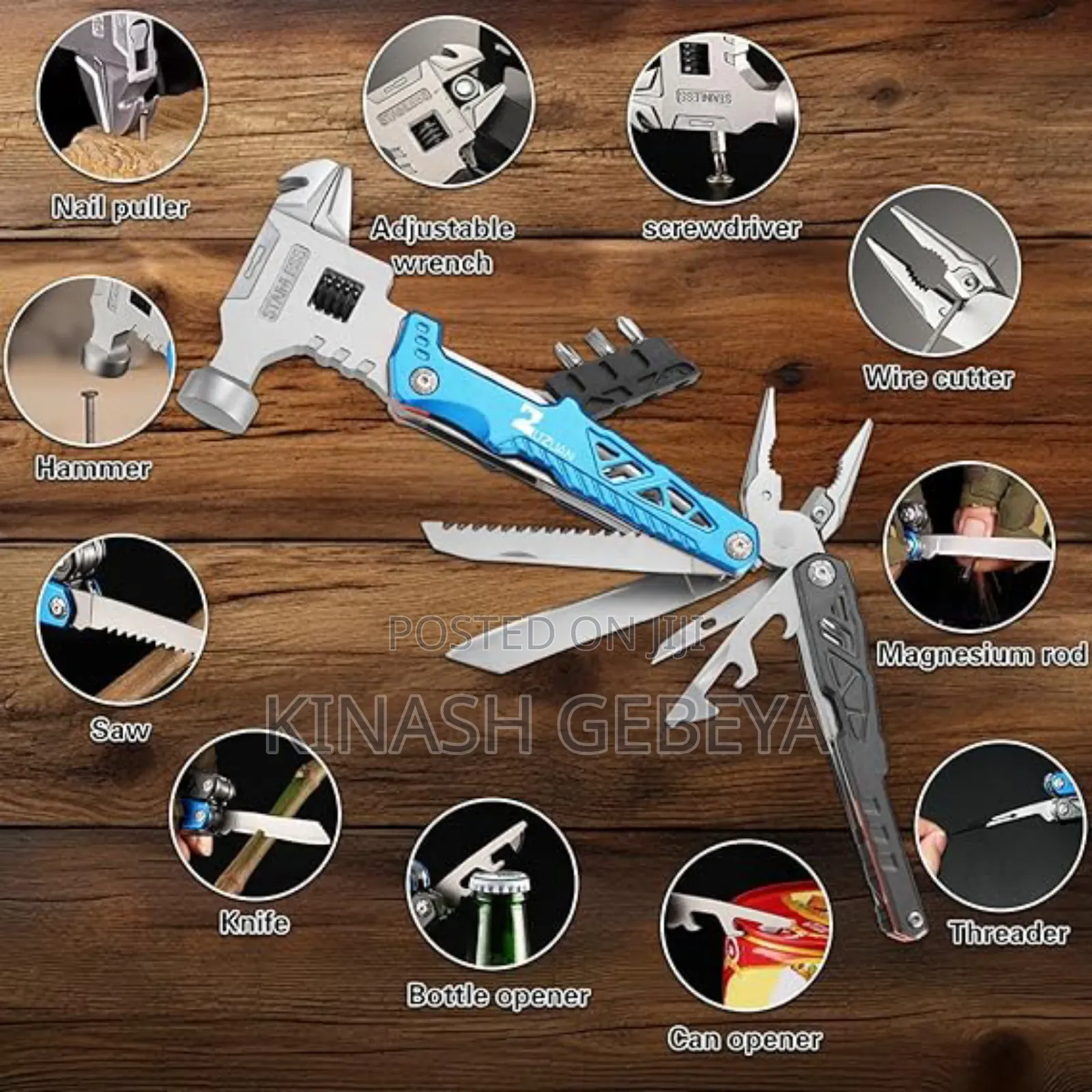 18 in 1 Multifunctional Hand Tool