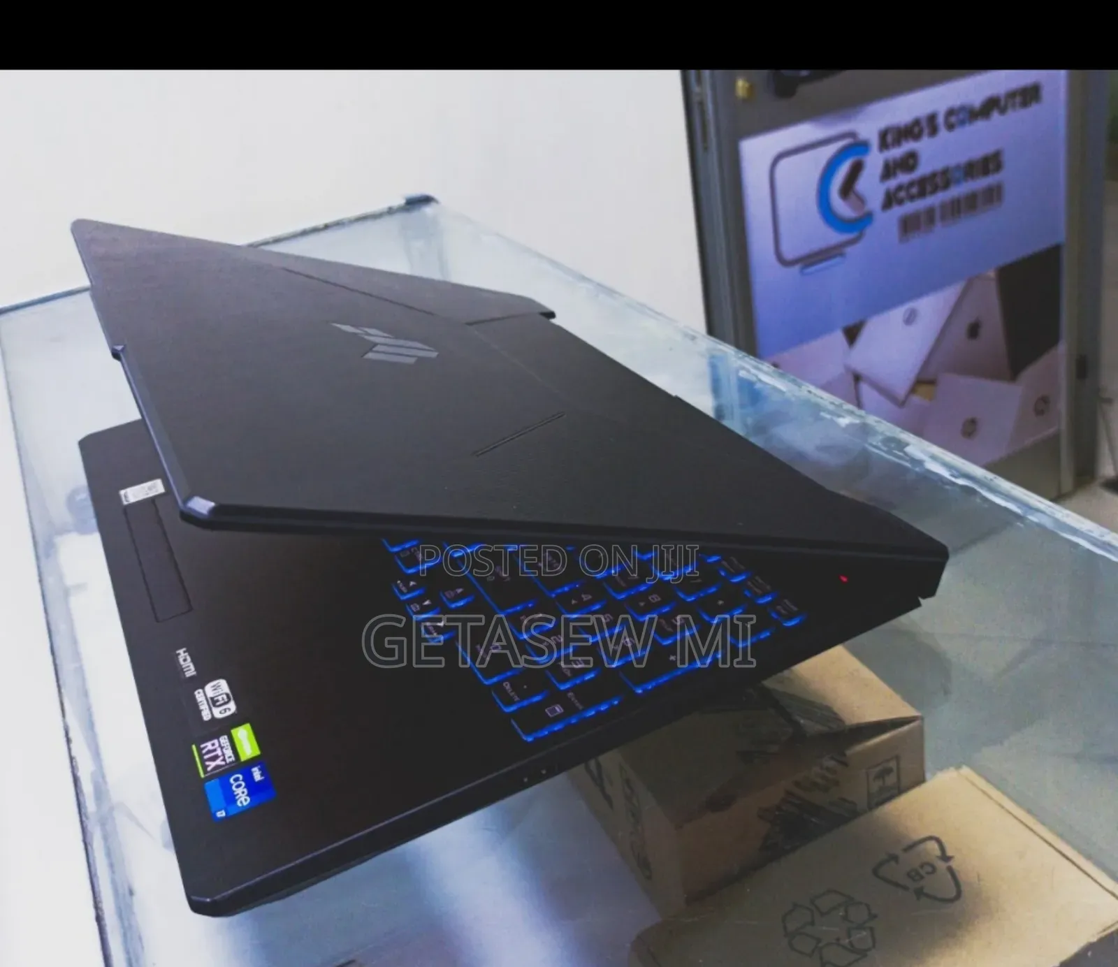 New Laptop Asus TUF Gaming FX504 16GB Intel Core I7 SSD 512GB