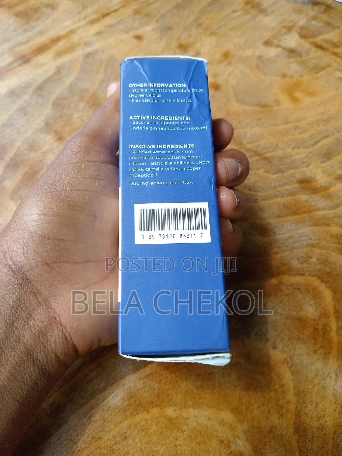 FEG Hair Growth 14 Days Change