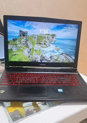 New Laptop MSI 8GB Intel Core I5 SSD 128GB