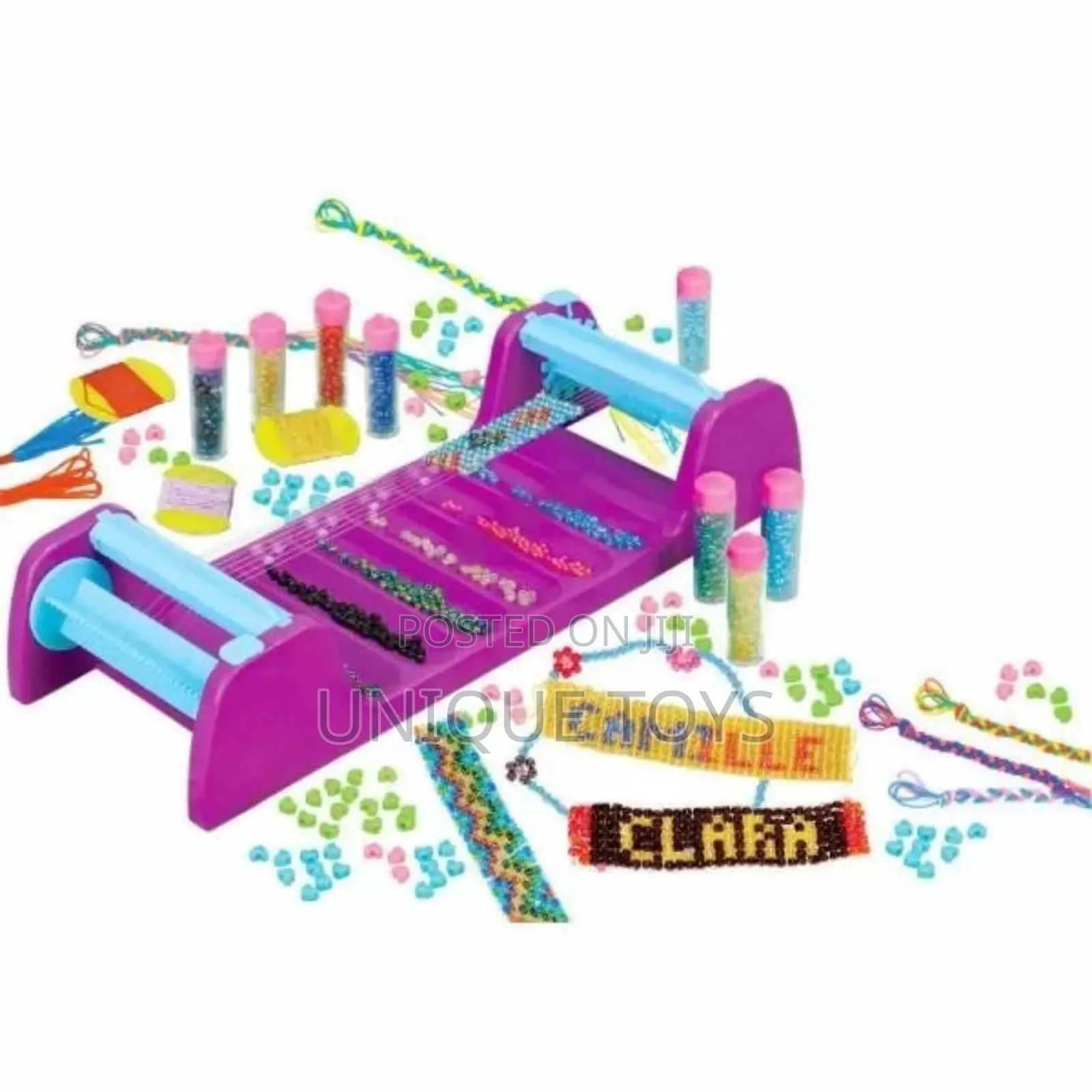 Bead Weaving Machine + Beads + Thread + Accessories Set