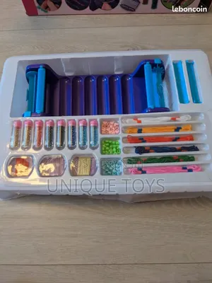 Bead Weaving Machine + Beads + Thread + Accessories Set