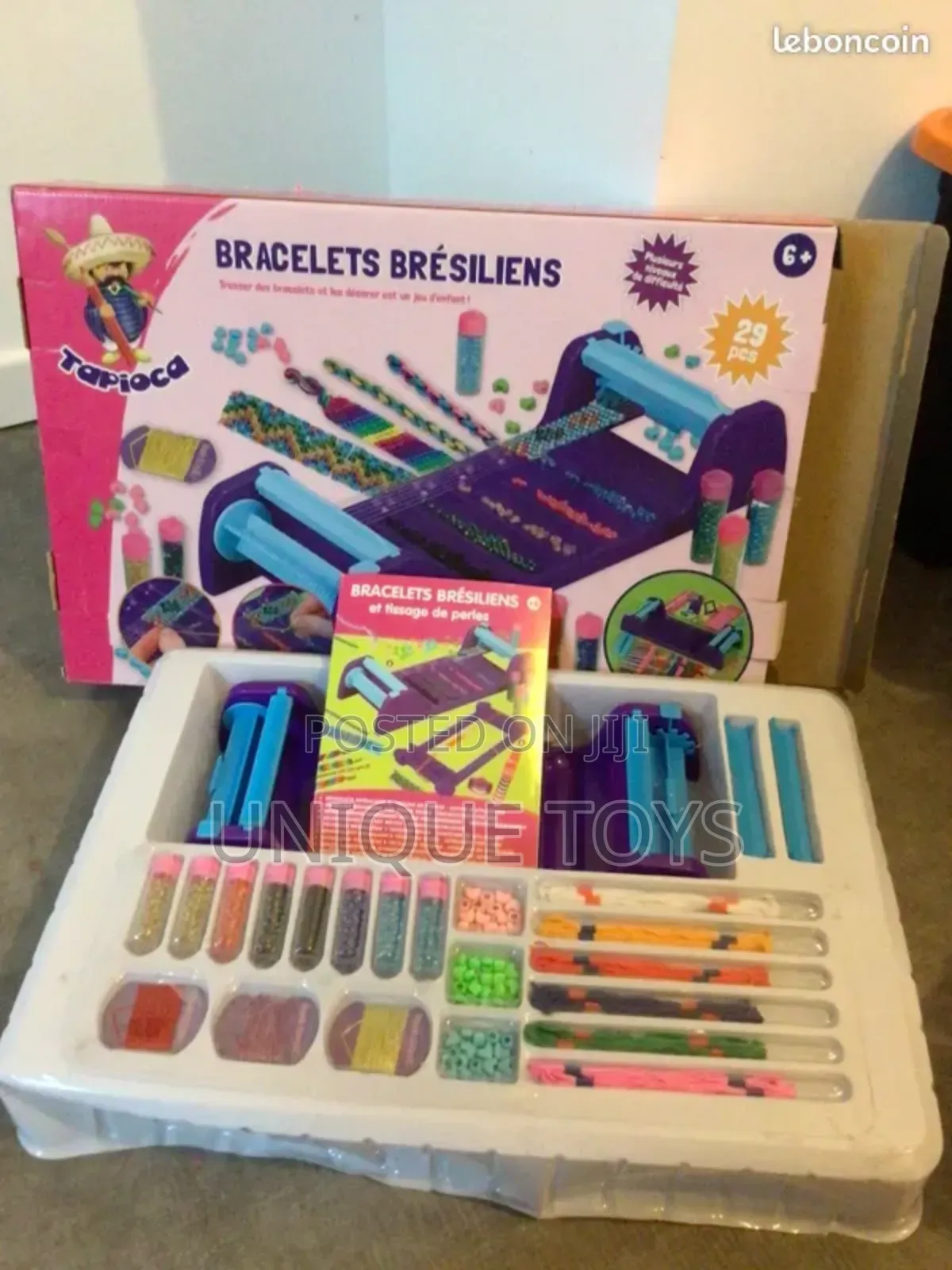 Bead Weaving Machine + Beads + Thread + Accessories Set