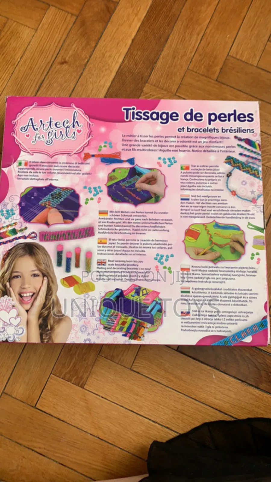 Bead Weaving Machine + Beads + Thread + Accessories Set