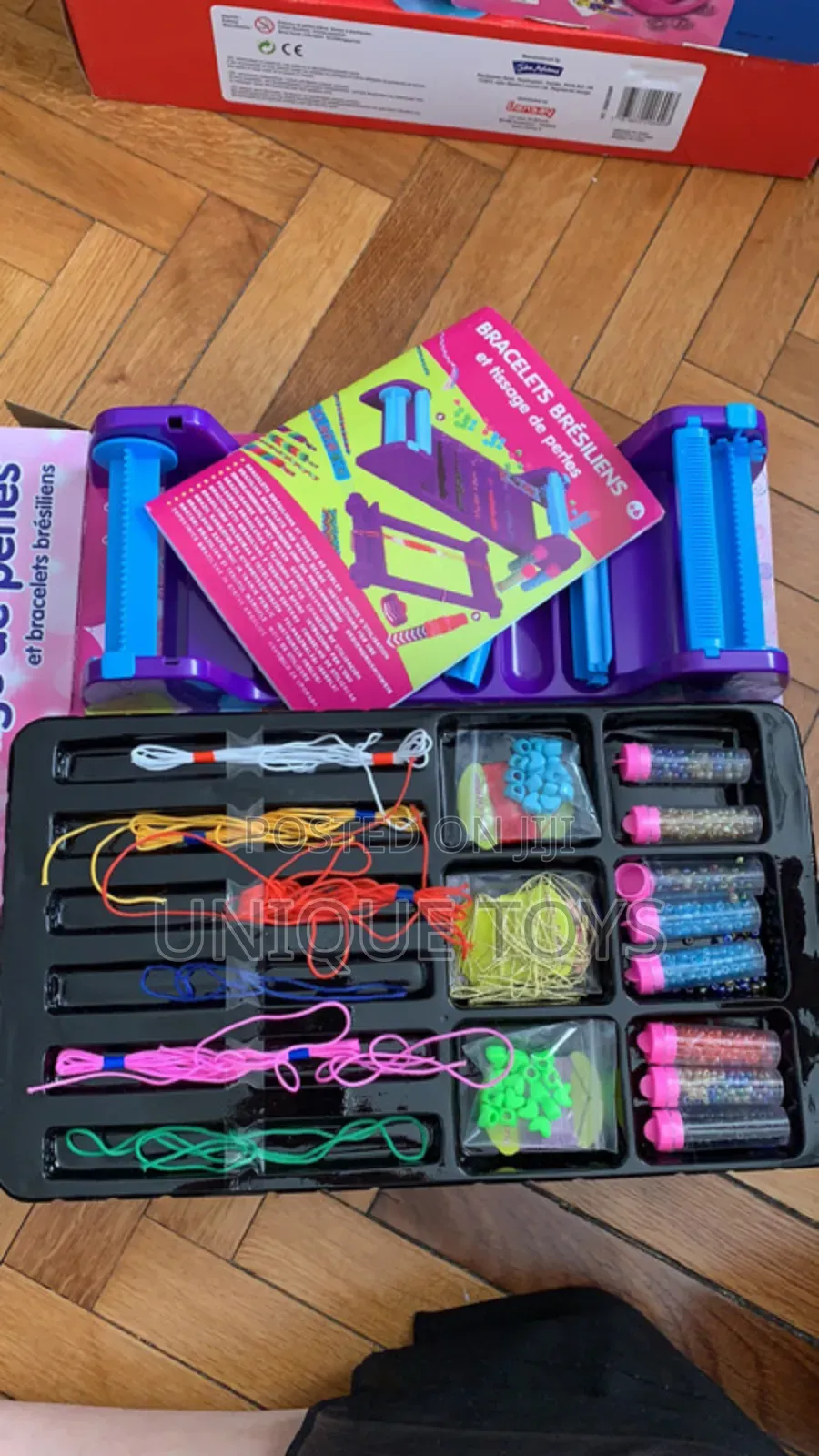 Bead Weaving Machine + Beads + Thread + Accessories Set