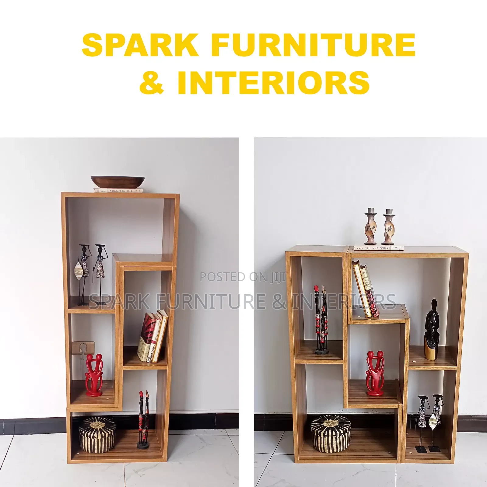 ተገጣጣሚ TV Stand/Shelf ከ6 በላይ የአቀማመጥ አማርጮች