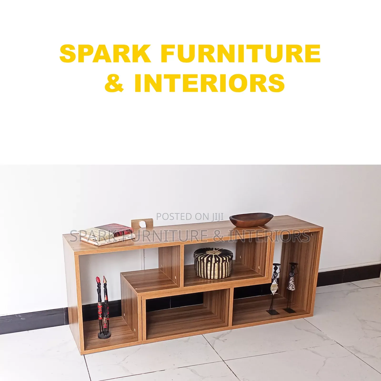 ተገጣጣሚ TV Stand/Shelf ከ6 በላይ የአቀማመጥ አማርጮች