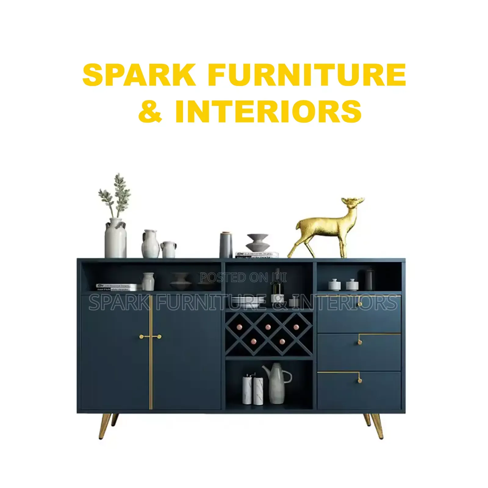 Side Board With Wine Shelf SD-012