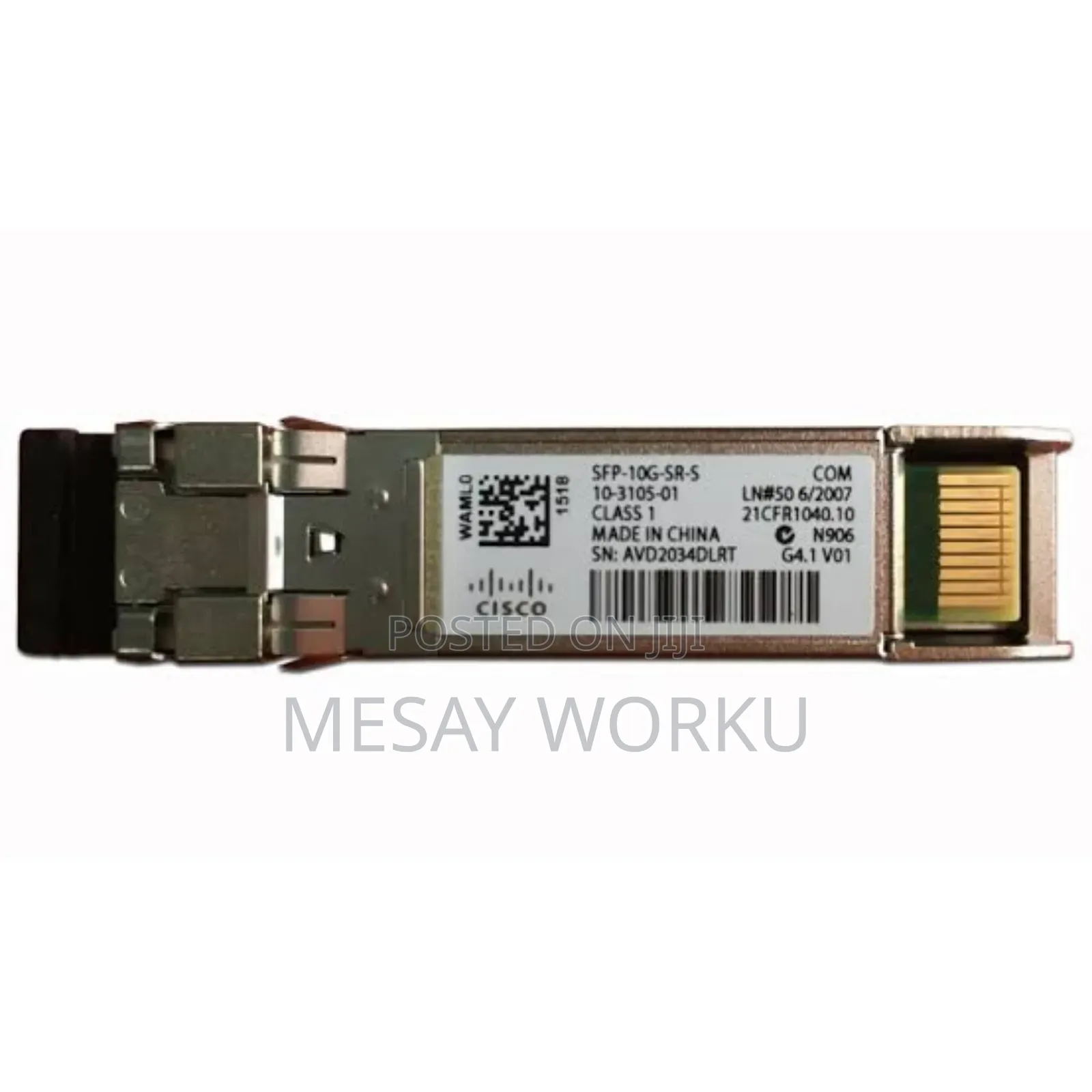 SFP Fiber Module (Cisco SFP-10g-Sr)