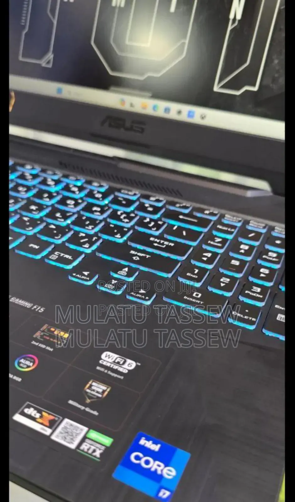 New Laptop Asus TUF Gaming FX504 16GB Intel Core i7 SSD 512GB