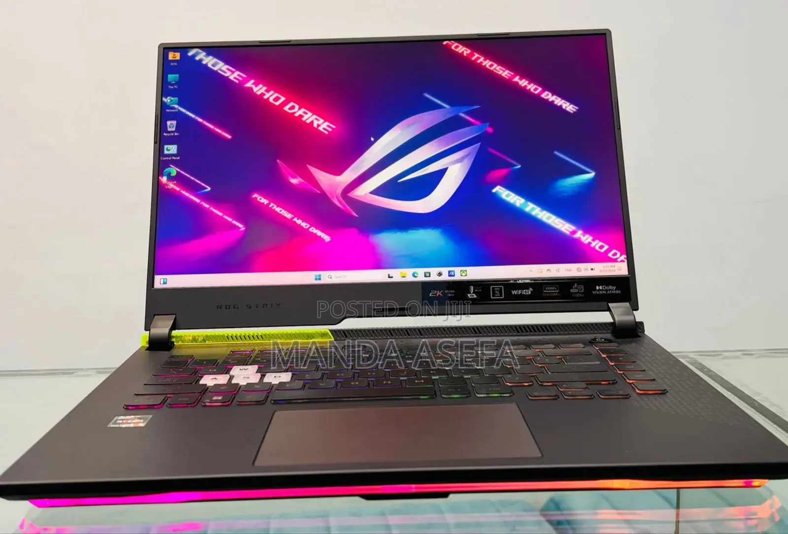 New Laptop Asus ROG Strix G15 16GB AMD Ryzen 9 SSD 512GB