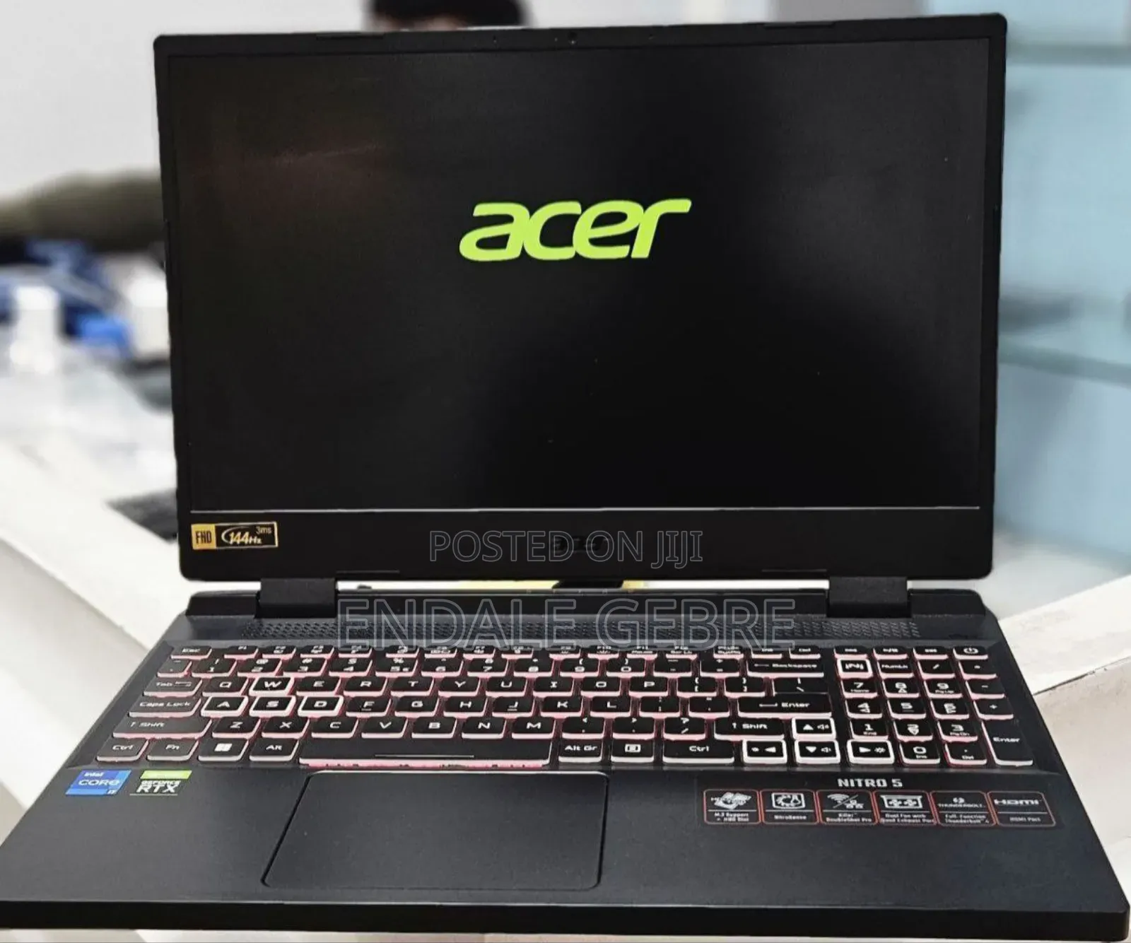 New Laptop Acer Nitro 5 16GB Intel Core I7 SSD 512GB