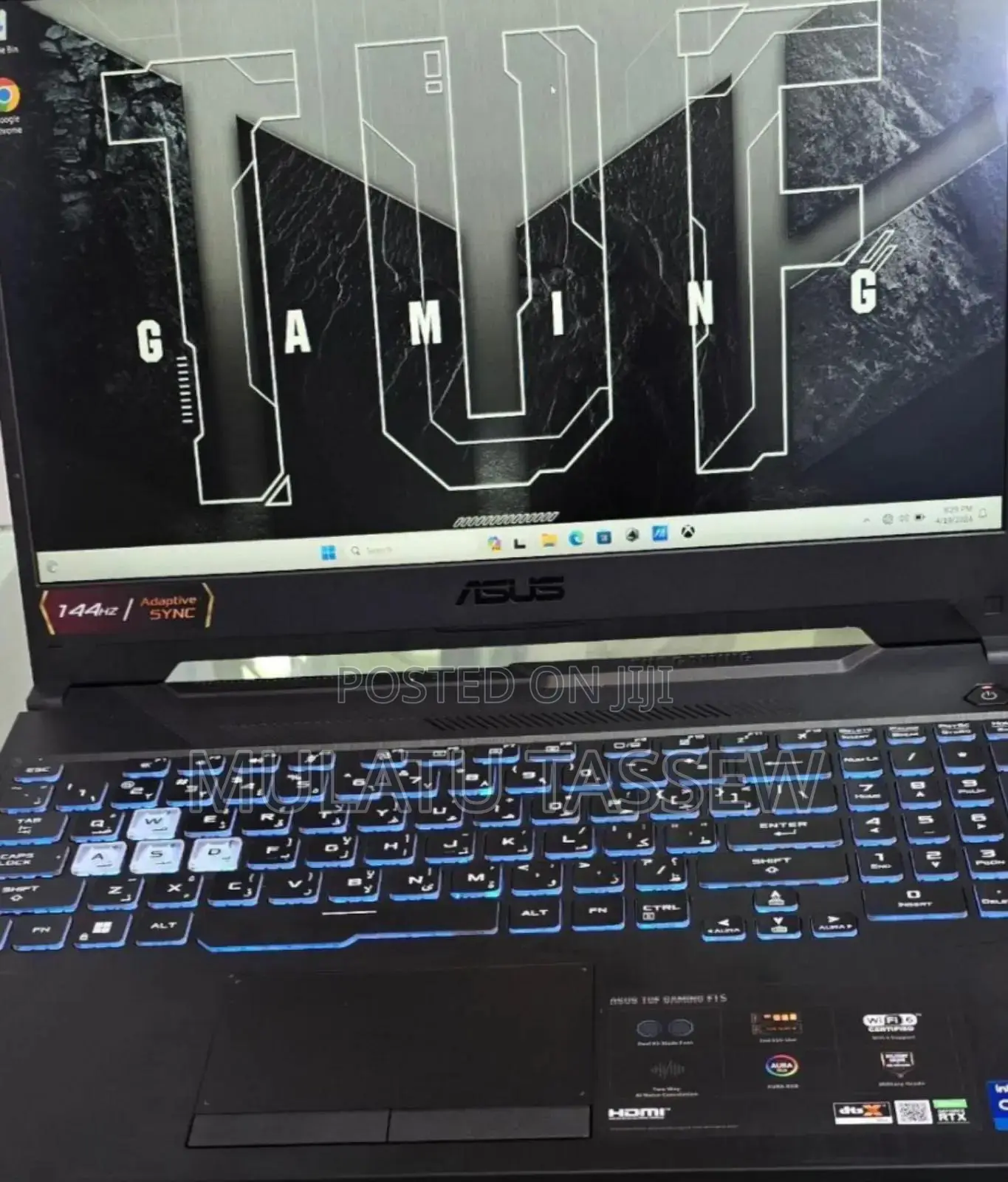 New Laptop Asus TUF Gaming FX504 16GB Intel Core i7 SSD 512GB