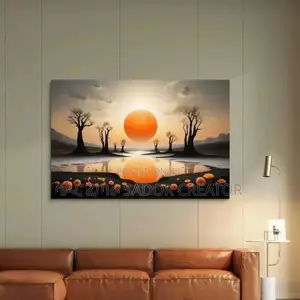 Photo - Wall Art in Ethiopia Canvas