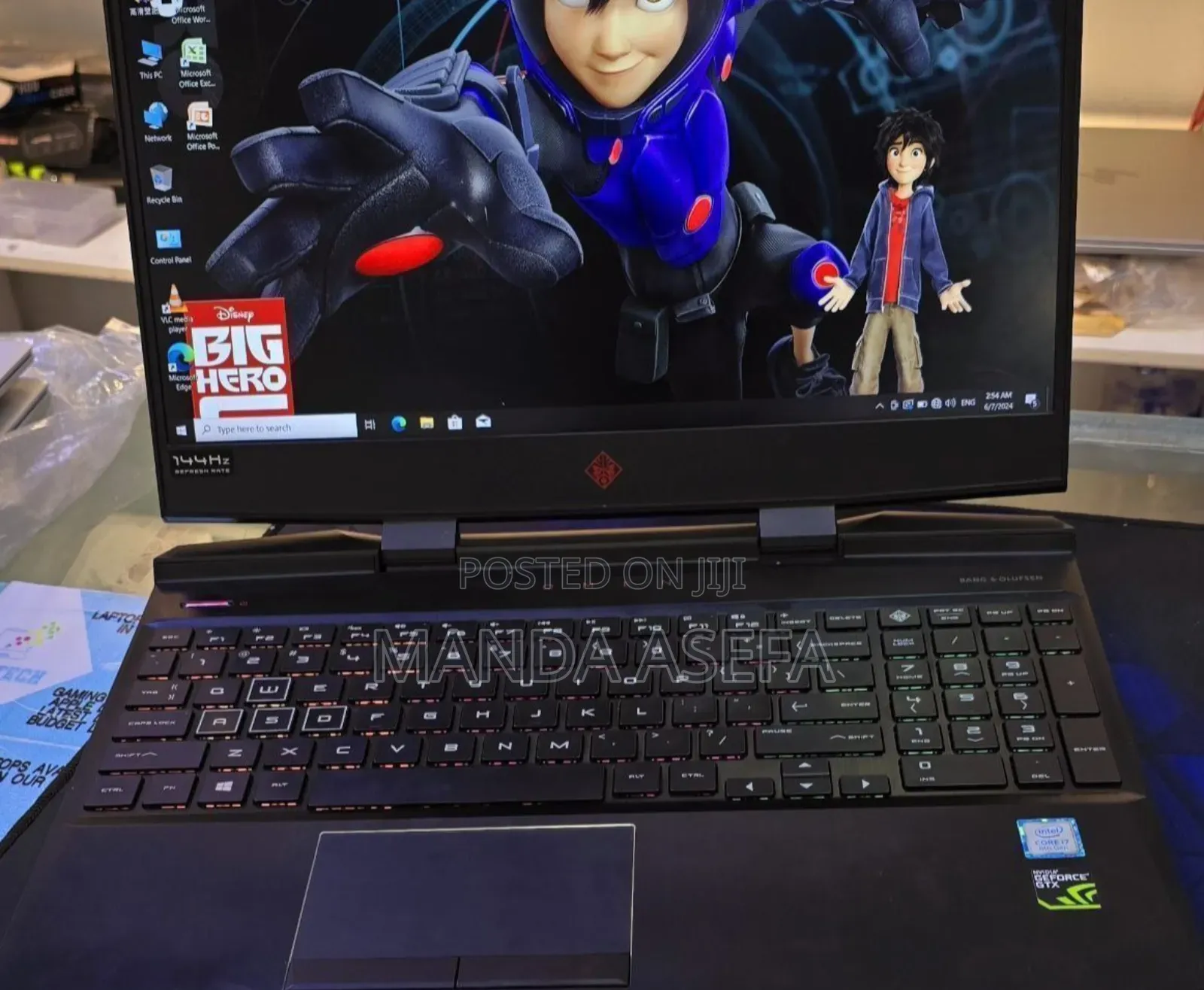 New Laptop HP Omen 15 16GB Intel Core I5 SSD 512GB