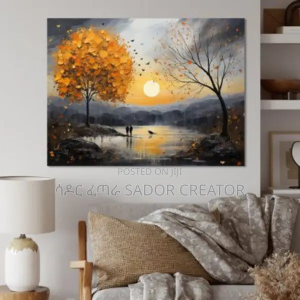 Wall Art in Ethiopia Canvas