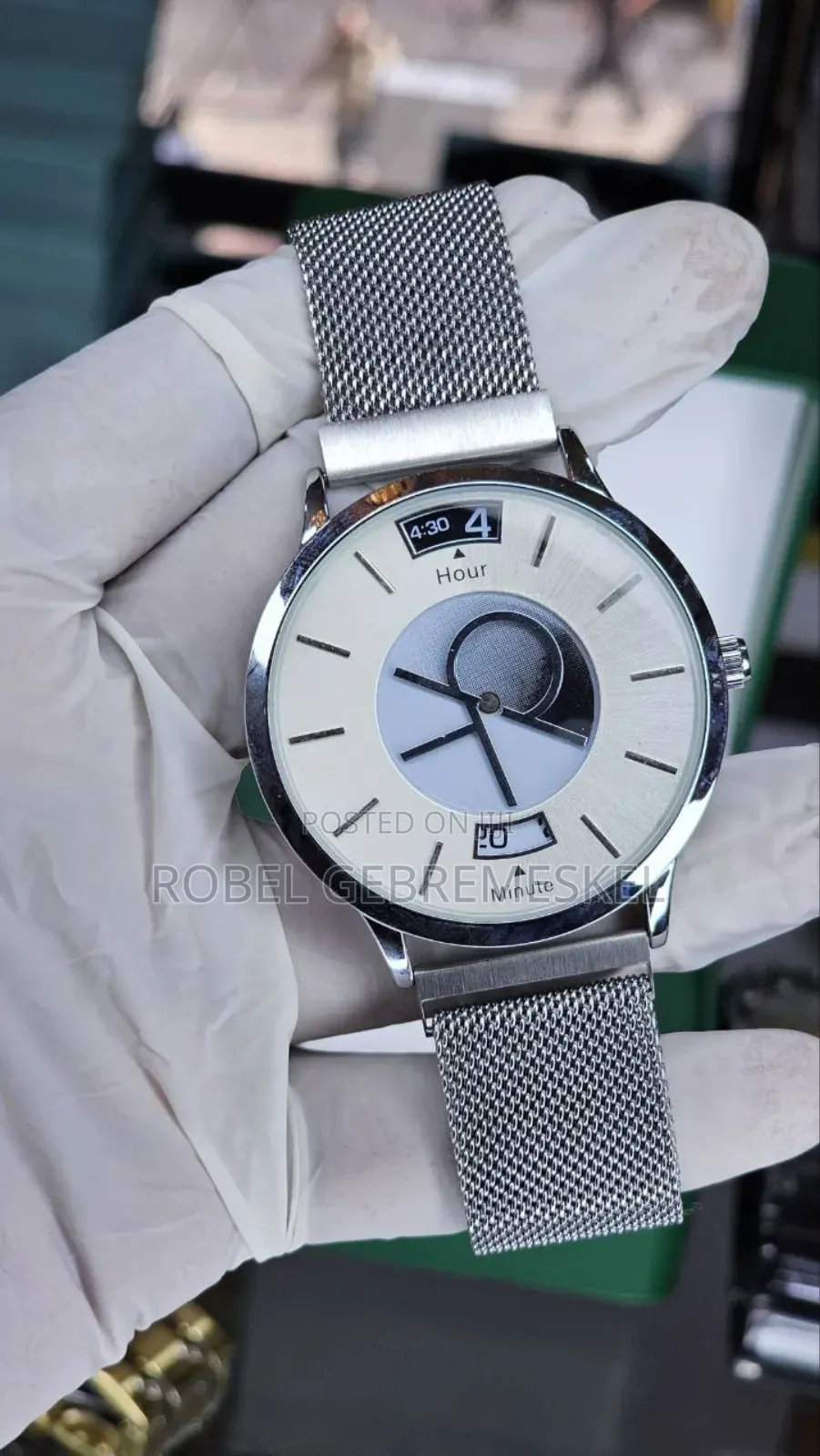 Men's Watch 
 Available on Hand