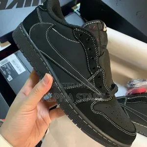 Photo - Nik Air Jordan 1 X Travis Scutt Master Quality Sneaker