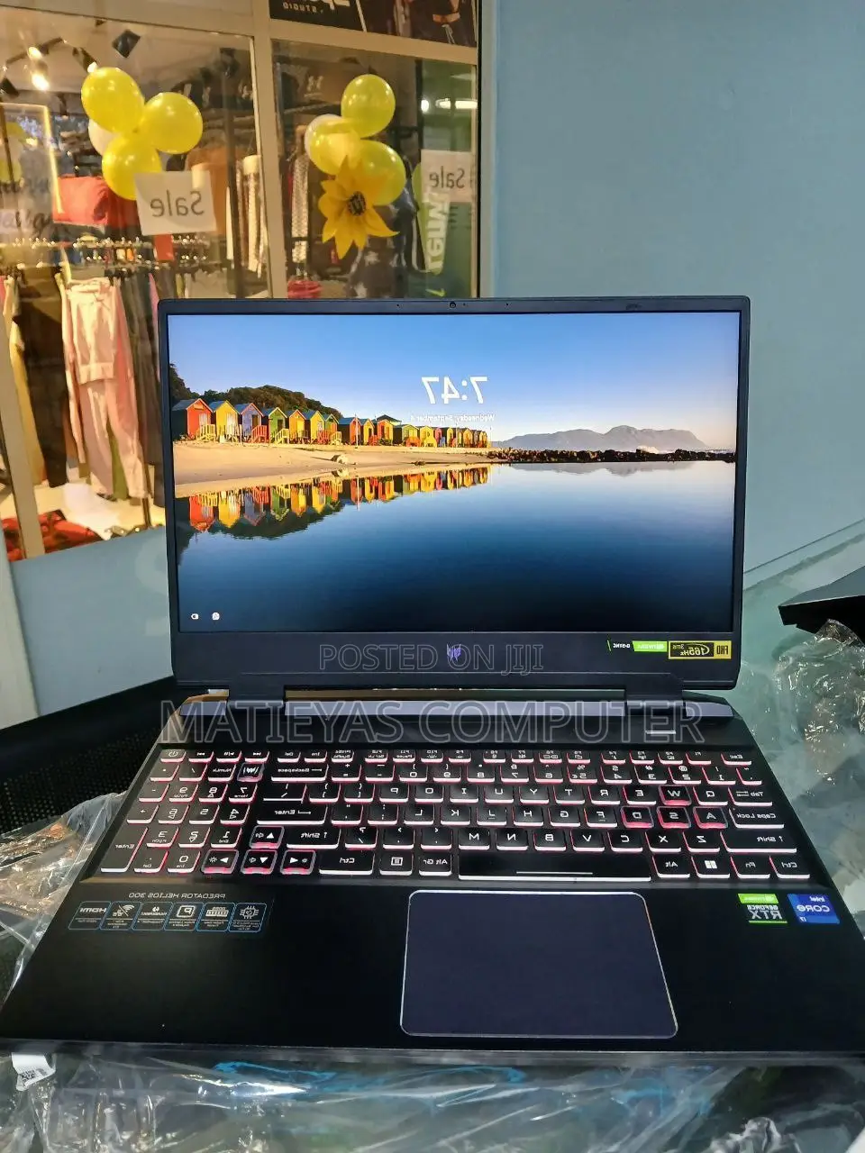 New Laptop Acer Predator Helios 300 16GB Intel Core I7 SSD 512GB