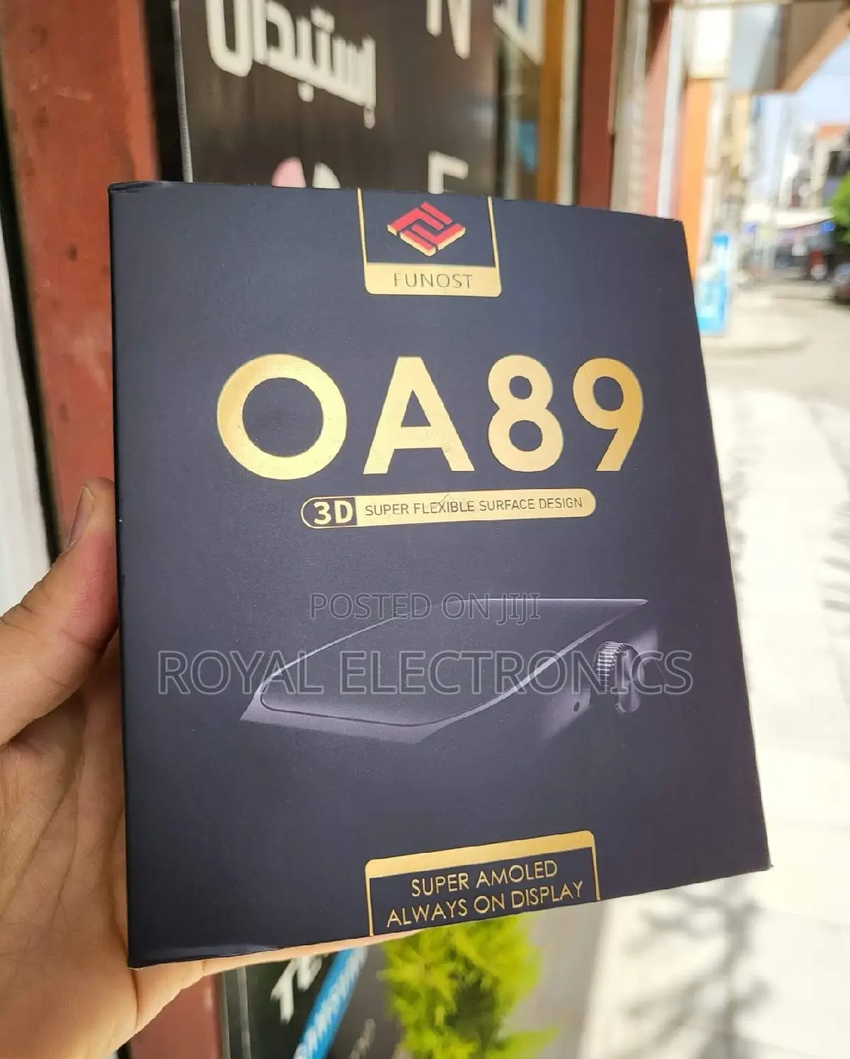 Original 3D Curved Super Amoled OA89 Smart Watch