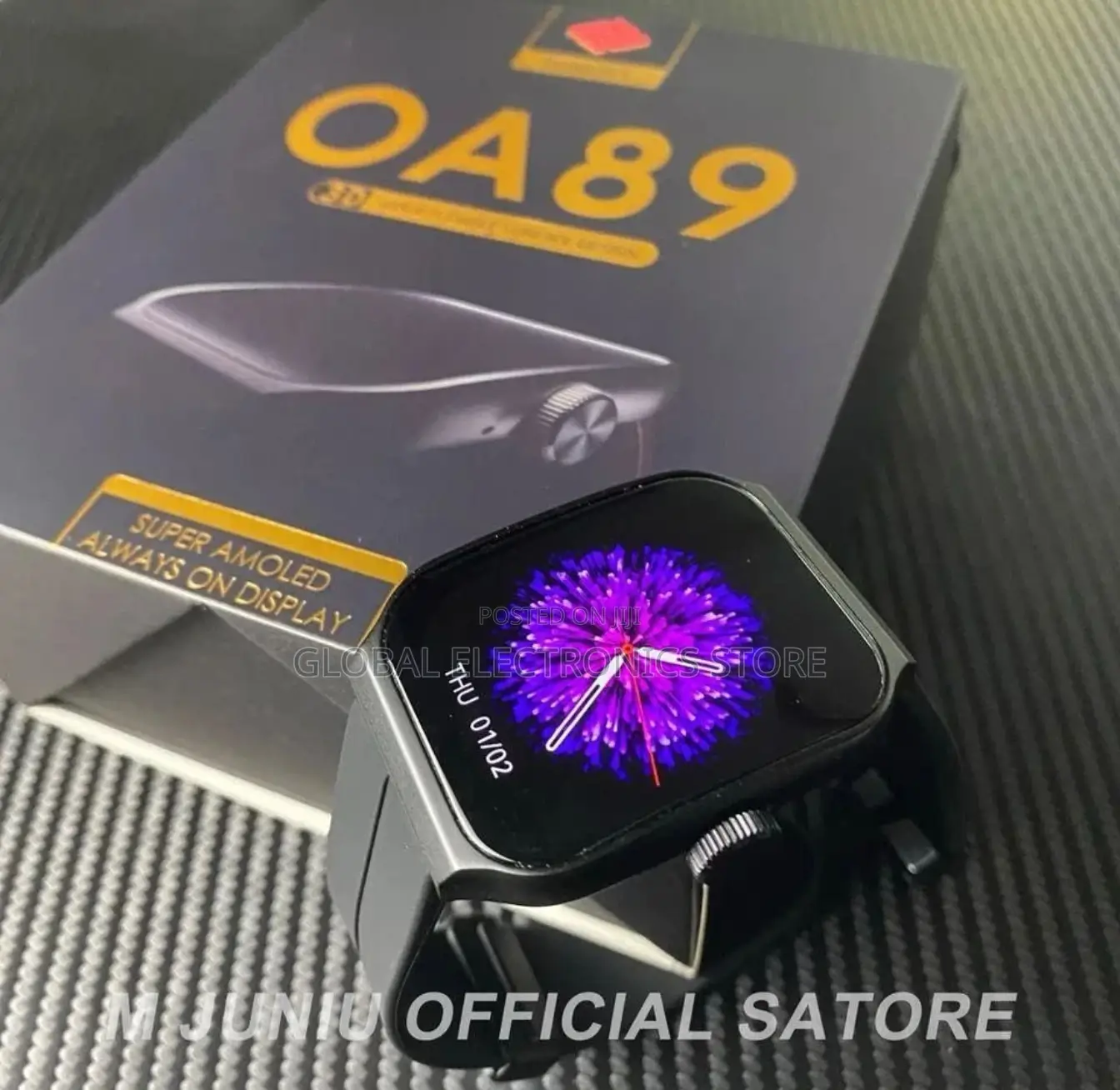 Original 3D Curved OA89 Smart Watch (10 Days Battery Life)