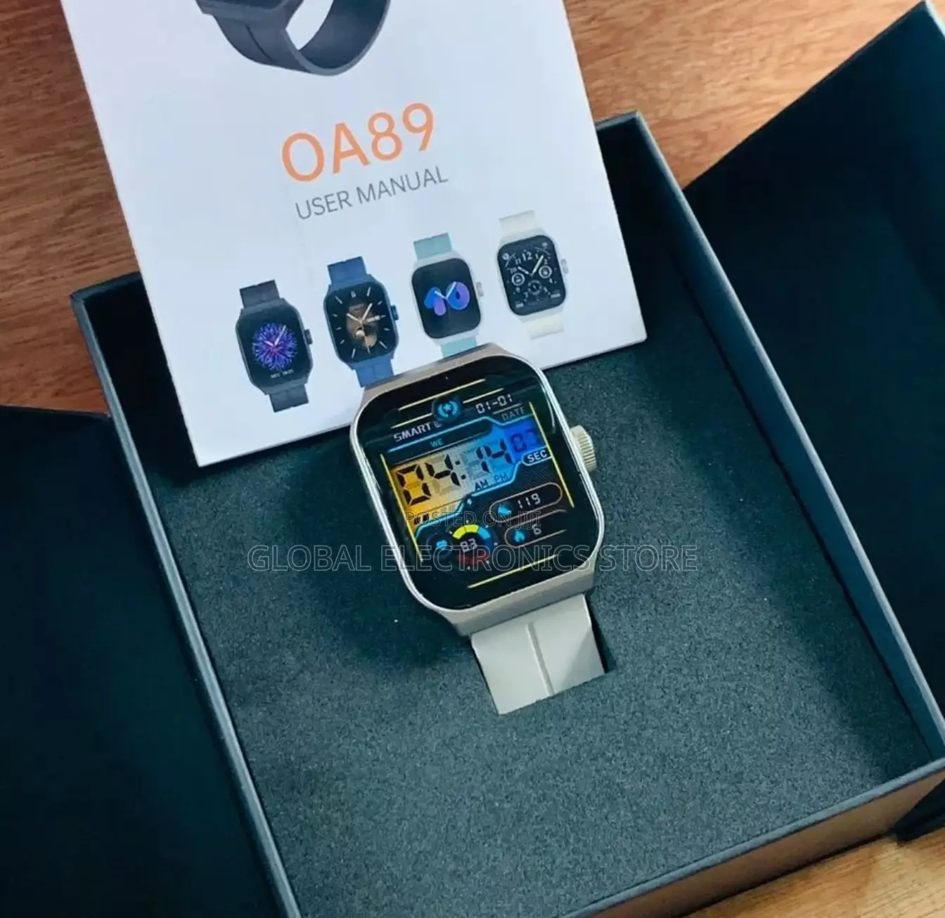 Original 3D Curved OA89 Smart Watch (10 Days Battery Life)