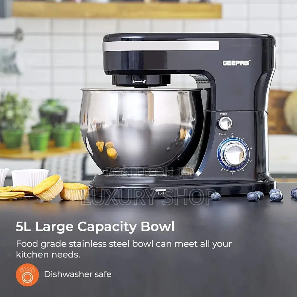 Gepaas Stand Mixer// ሊጥ እና እንቁላል መቀላቀሊያ