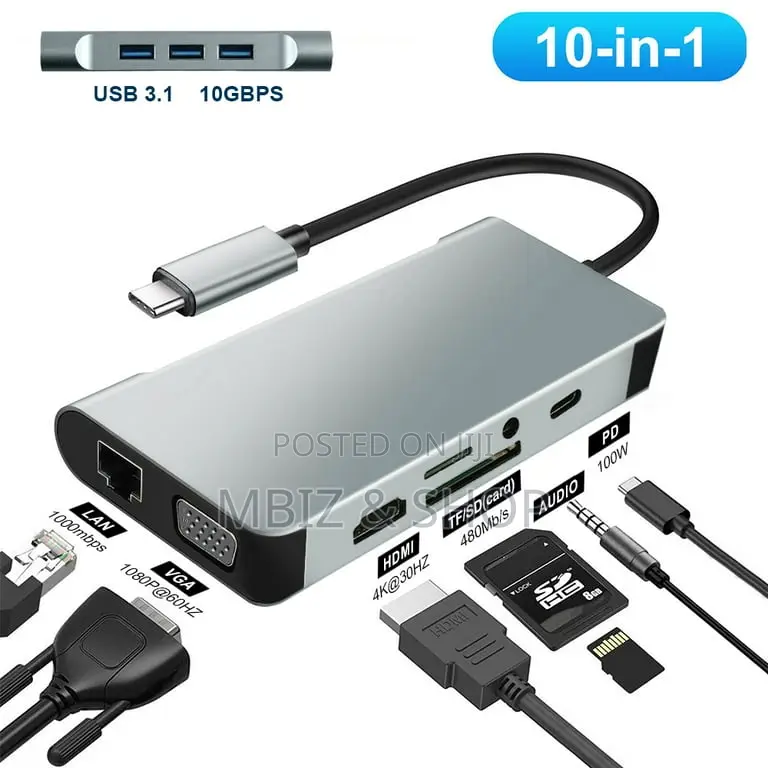 Miicam 11in1 USB C Hub Adapter