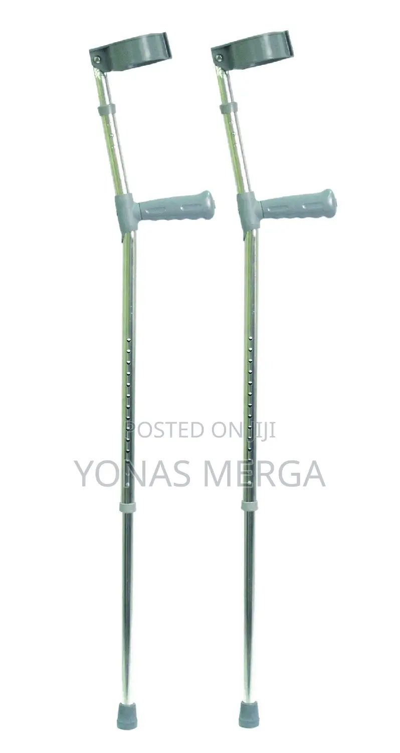PVC Wedge Handle Elbow Crutch -Adult Large