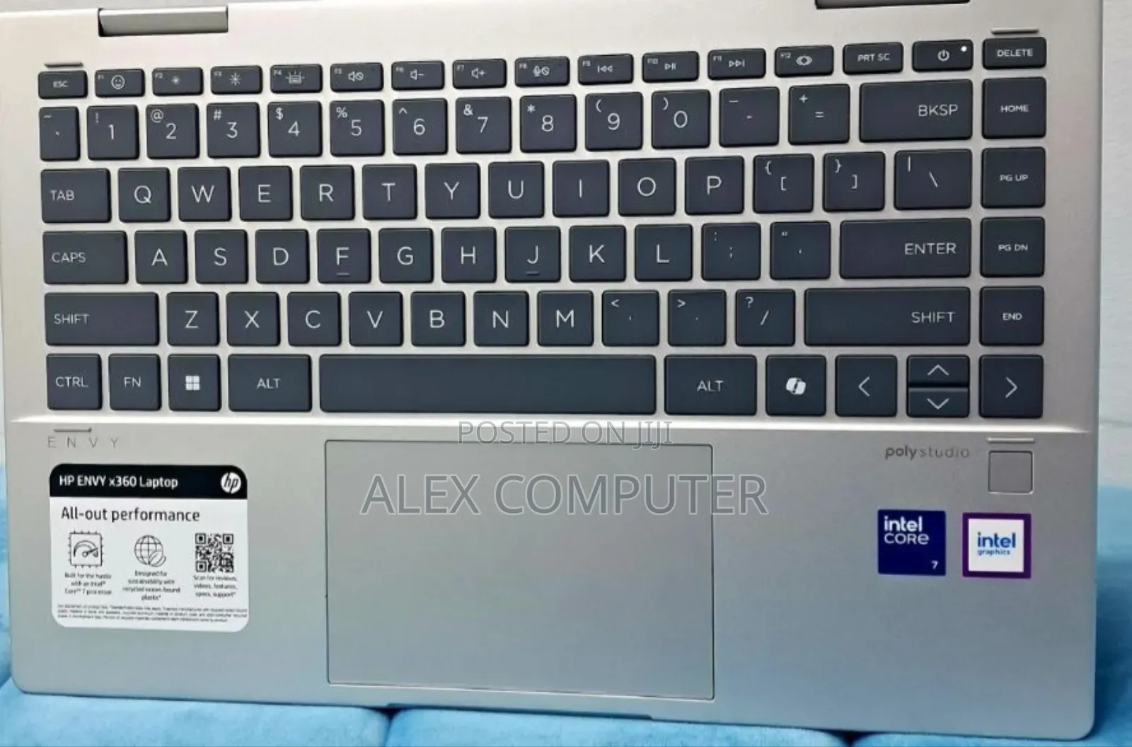 New Laptop HP Envy X360 16GB Intel Core I7 SSD 512GB