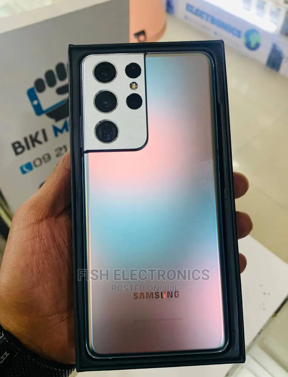 New Samsung Galaxy S21 Ultra 5G 256 GB Silver