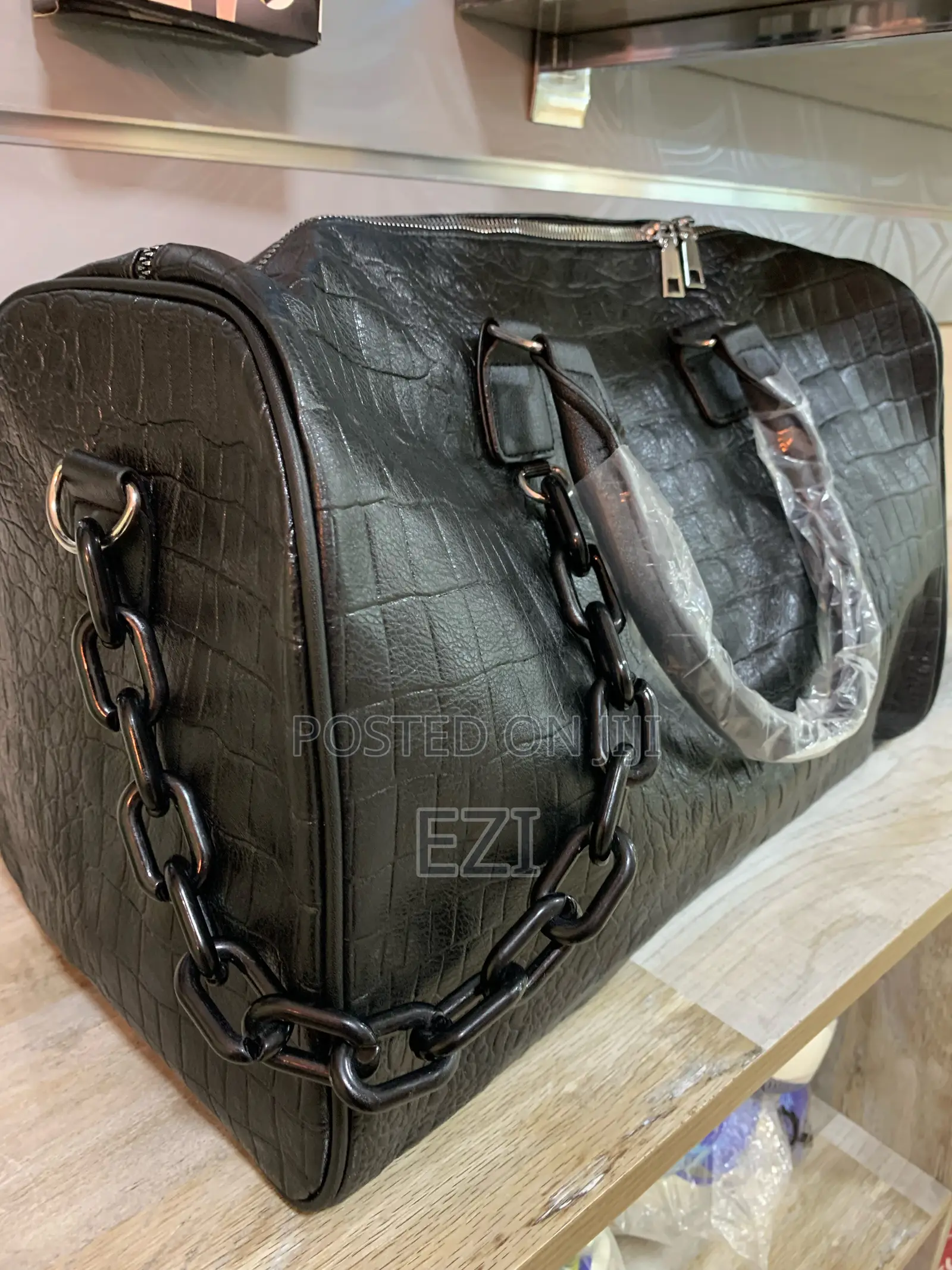 Leather Chain Bag