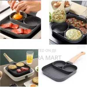 3 in 1 Flat Bottom Omelette Egg Pan