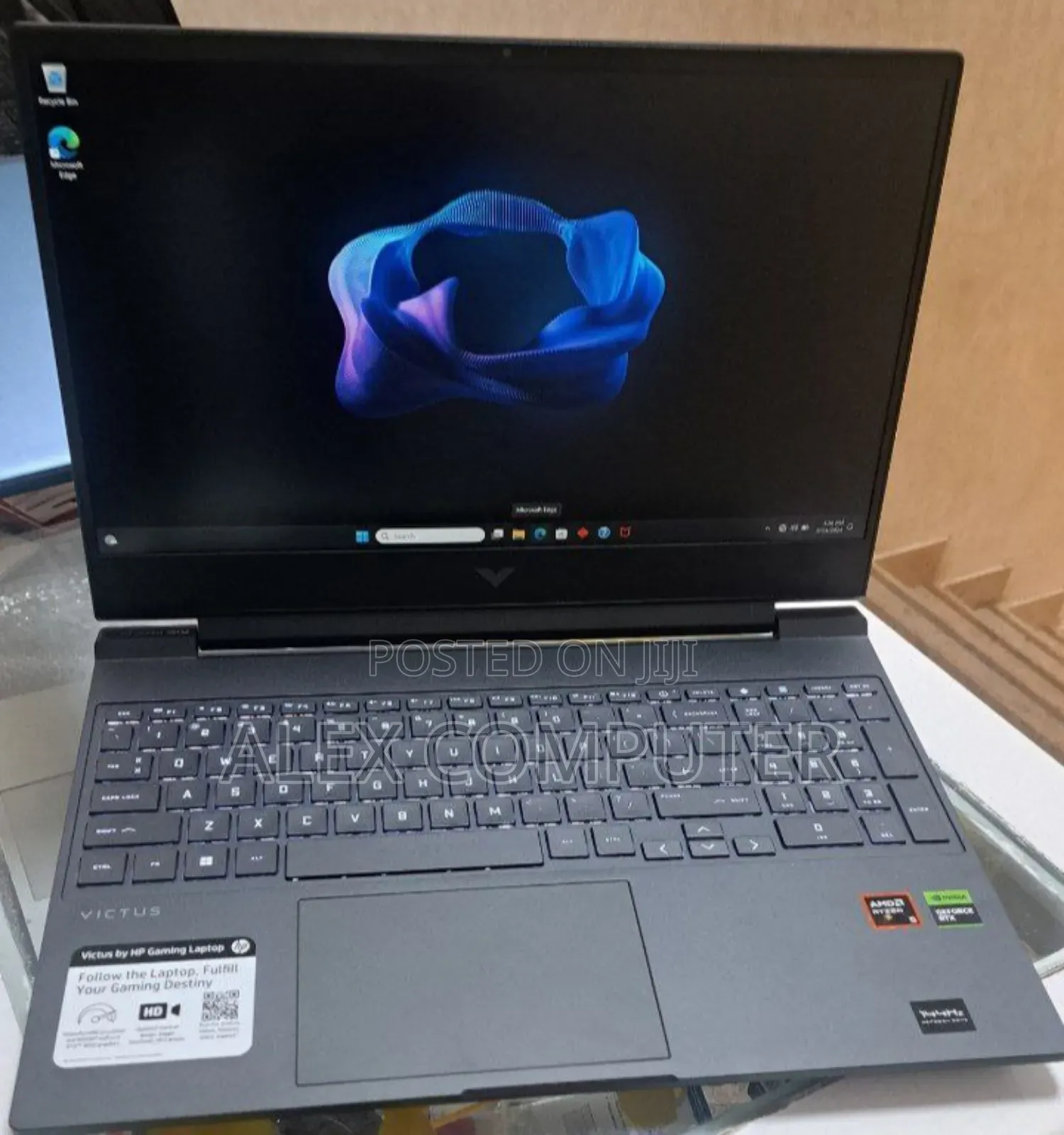 New Laptop HP Victus 16 8GB AMD Ryzen 5 SSD 512GB