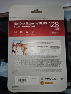 Sandisk Extreme PLUS SDXCTM UHS-I Card
