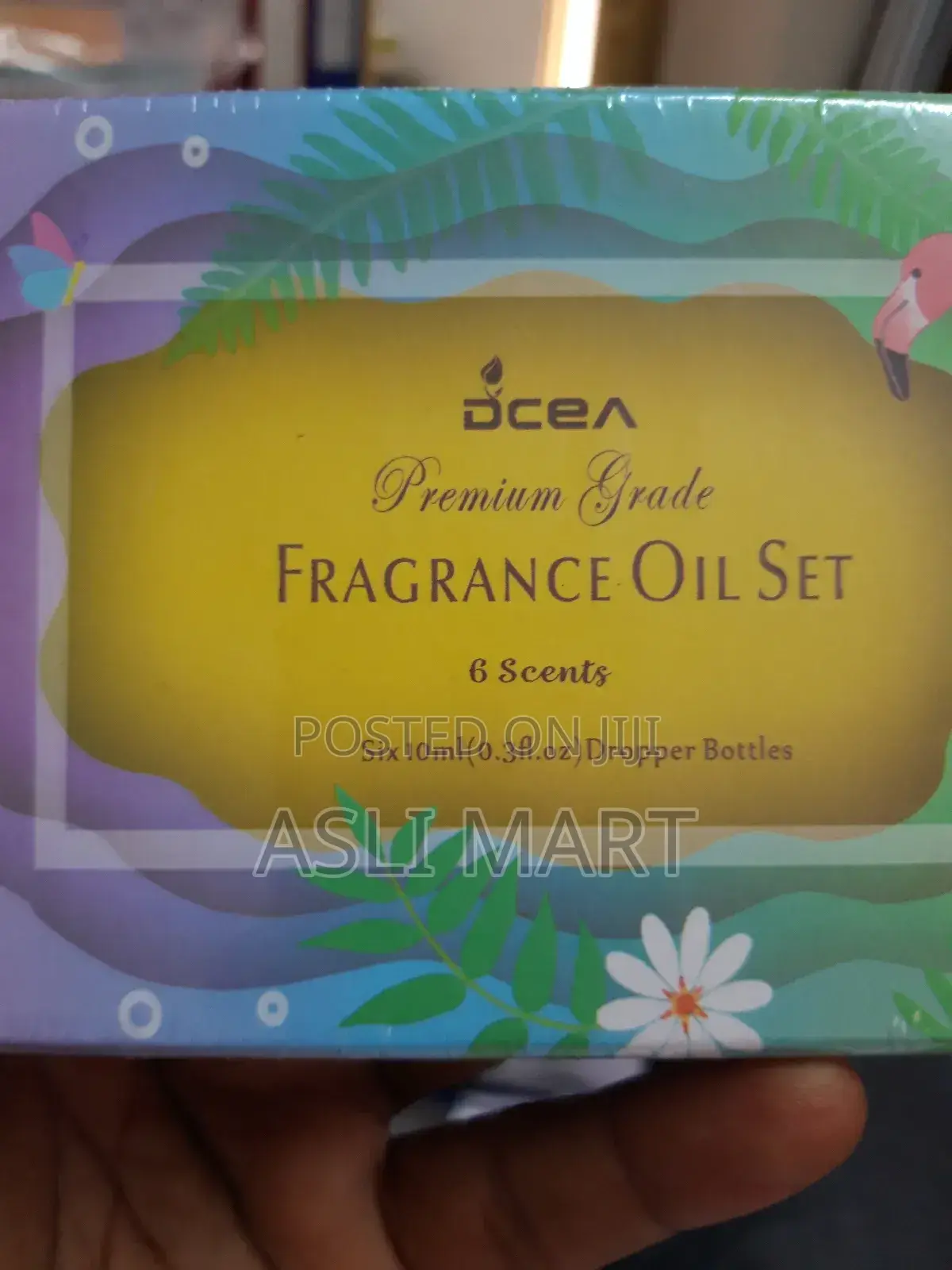 Fragrance Oil Set 6 PCS of 10ml Bottle