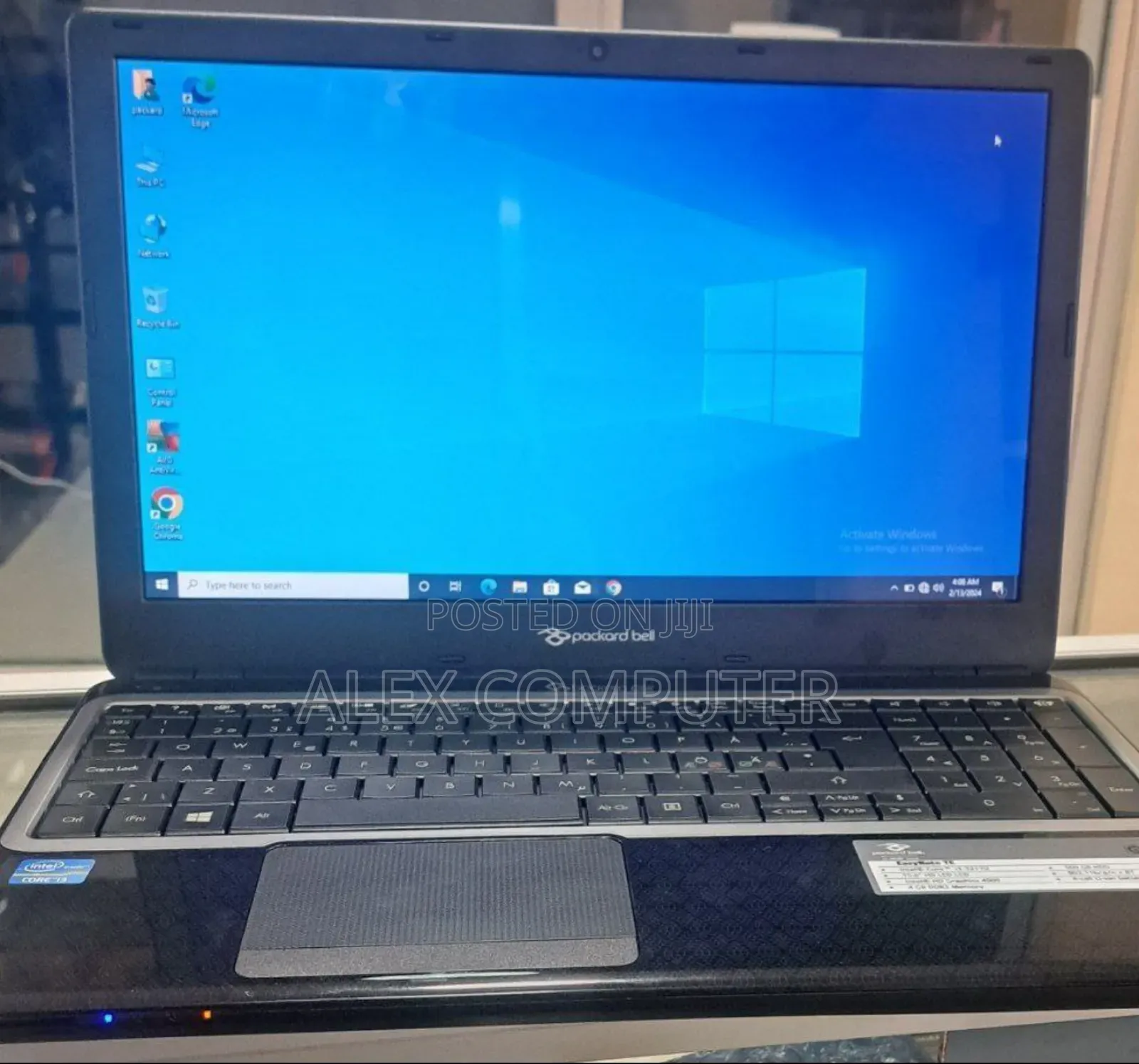 New Laptop Packard Bell Dot 4GB Intel Core I3 HDD 500GB