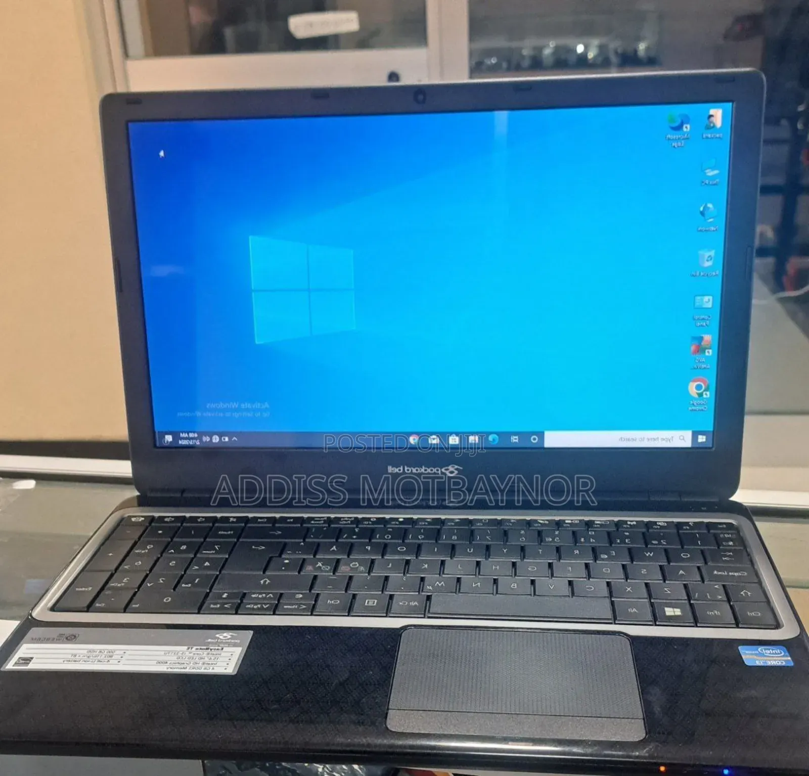 New Laptop HP Probook 11 EE G1 8GB Intel Core I5 HDD 512GB