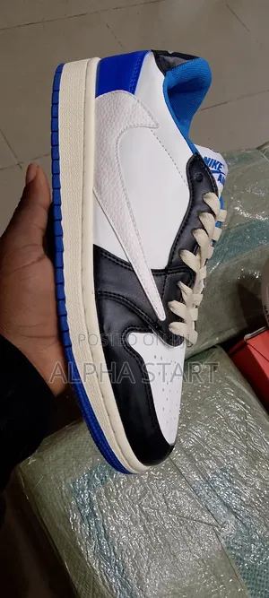 Photo - Nike Air Jordan 1 X Travis Scutt High Quality Snaeker
