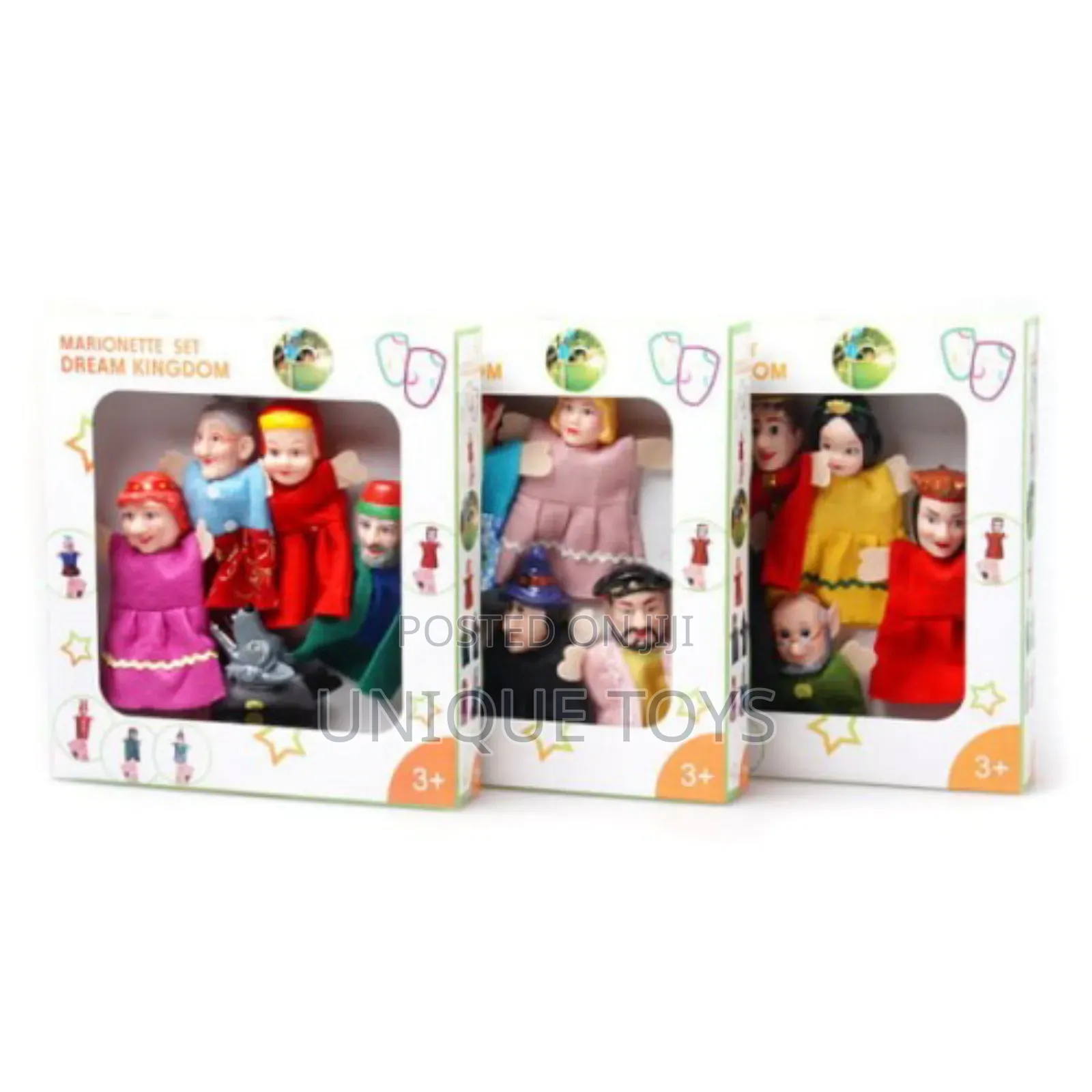 Fairytale Hand Puppet Set, 5 PCS