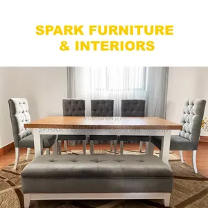 Photo - 8 Seater Dining Set D-012 (ባለ 8 መቀመጫ)