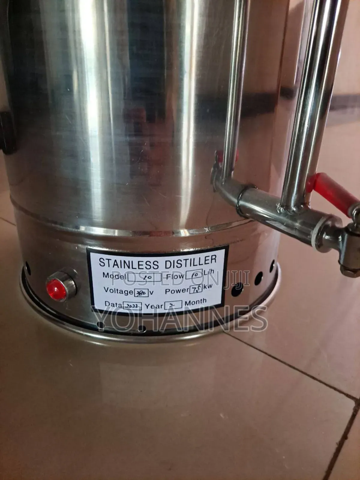 Stainless Steel Distiller
