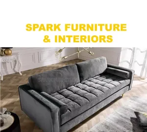 S-044blk 6 Seater Sofa Set (ባለ 6 መቀመጫ)