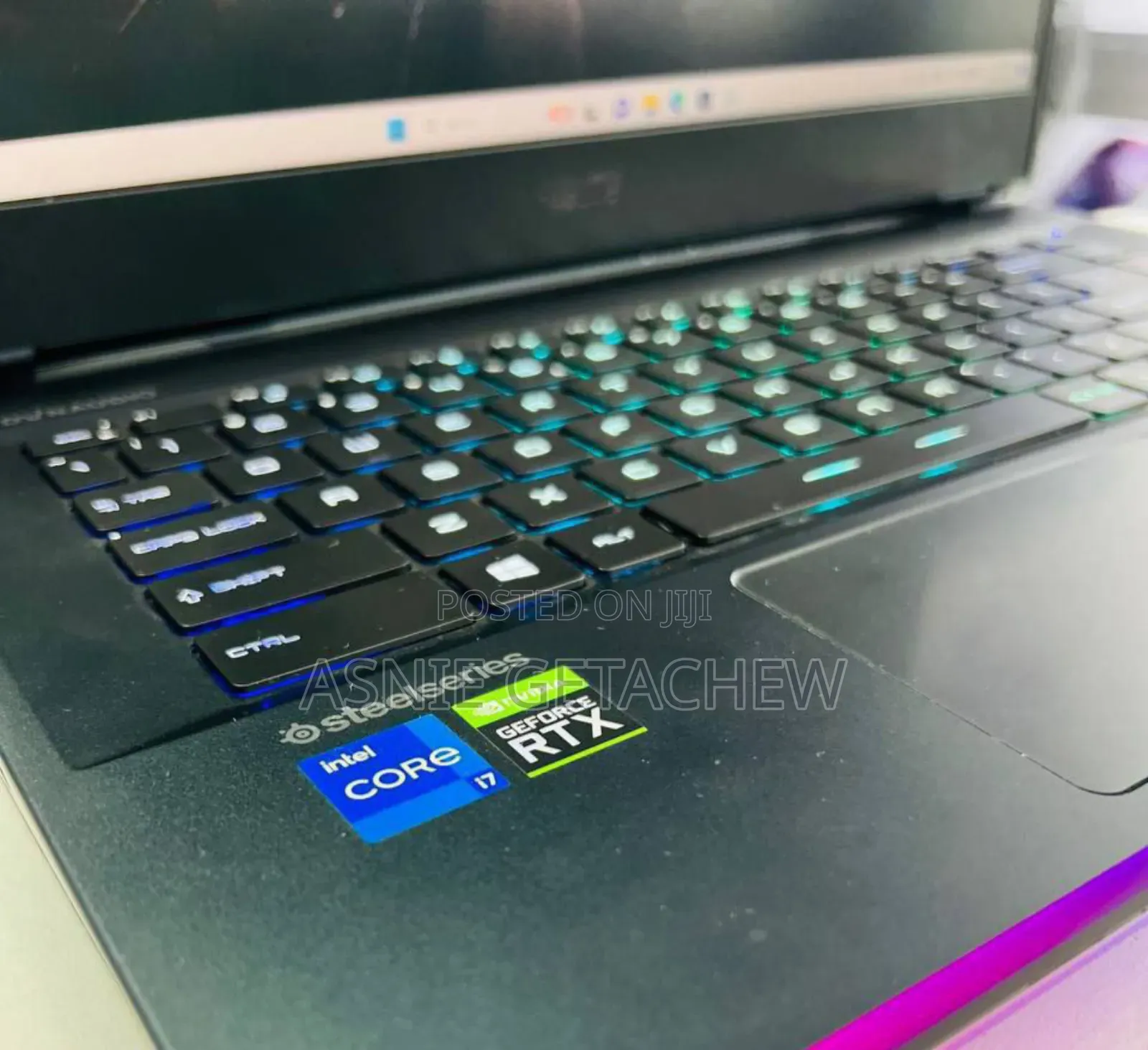 New Laptop MSI GE66 Raider 16GB Intel Core I7 SSD 1T