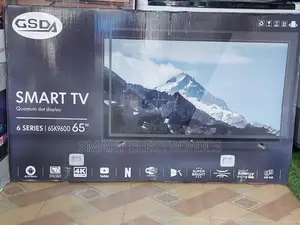 Gsda 65 Inch TV Double Glass Smart Uhd TV